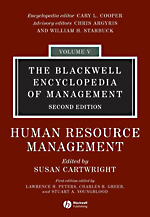 Blackwell Encyclopedia of Management: Vol. 5: Human Resource Management