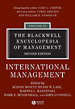 Blackwell Encyclopedia of Management: Vol. 6: International Management