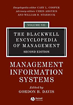 Blackwell Encyclopedia of Management: Vol. 7: Management Information Systems