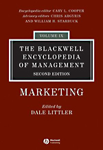 Blackwell Encyclopedia of Management: Vol. 9: Marketing