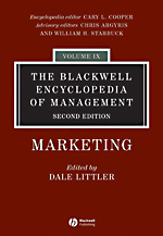 Blackwell Encyclopedia of Management: Vol. 9: Marketing