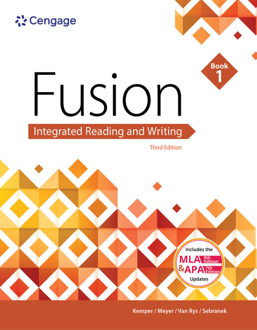 Fusion Integrated Reading and Writing, Book 1, 3rd Edition