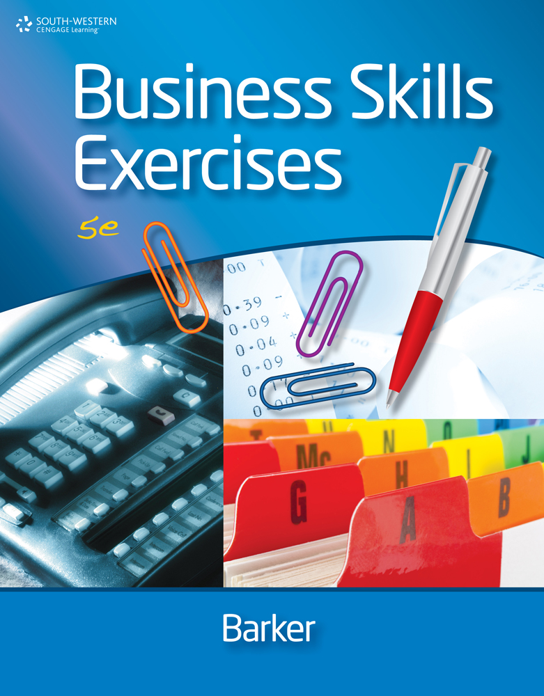 Business Skills Exercises, 5th Edition 9781111572198 Cengage