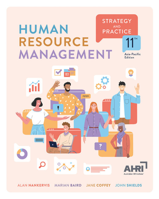 Product cover for Human Resource Management 11th Edition by Alan Nankervis/Marian Baird/Dr Jane Coffey/John Shields