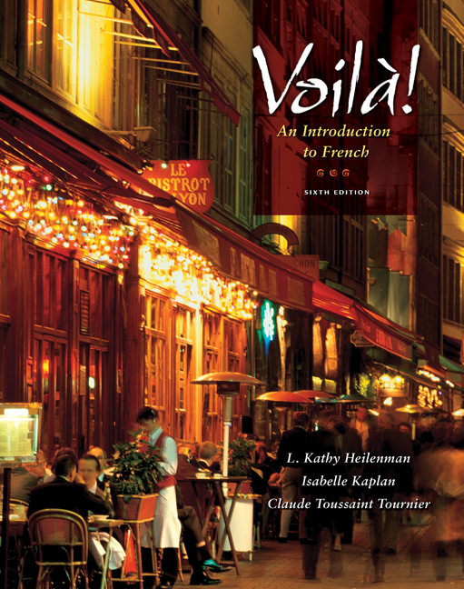 Voilà! An Introduction to French, 6th Edition 9781428231313 Cengage