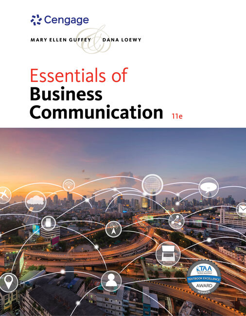 Essentials of Business Communication, 11th Edition 9781337386494