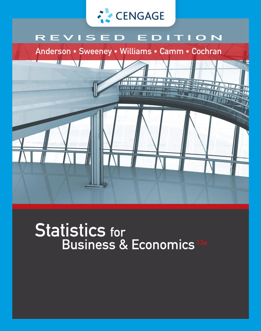eTextbook: Statistics for Business & Economics, Revised, 13th