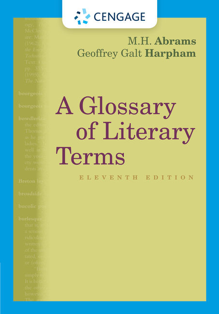 lote Espejismo diagonal A Glossary of Literary Terms, 11th Edition - 9781285465067 - Cengage