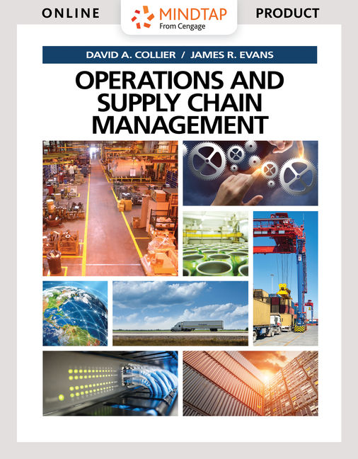MindTap Operations and Supply Chain Management, 1 term (6 months 