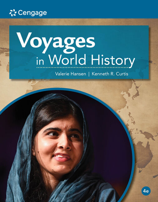 MindTap for Hansen/Curtis's Voyages in World History, 2 terms Printed Access Card cover