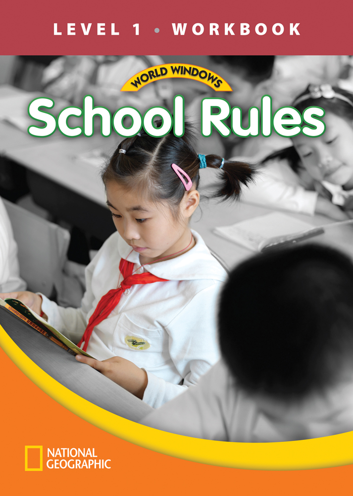 World Windows 1 (Social Studies): School Rules Workbook cover