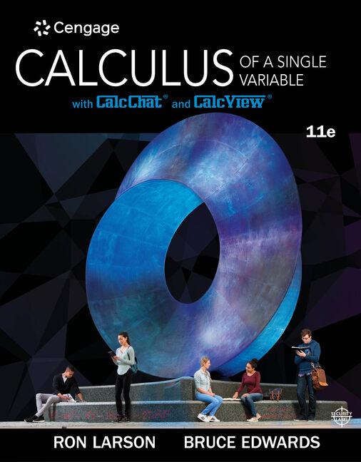 Student Solutions Manual for Larson/Edwards' Calculus of a Single Variable, 11th cover