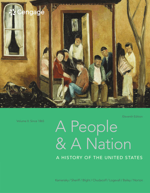 MindTap History for Kamensky/Sheriff/Blight/Chudacoff/Logevall/Bailey/Norton's A People and a Nation: A History of the United States cover