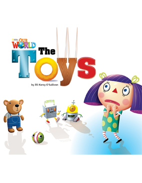 Our World Readers: The Toys: American English book cover
