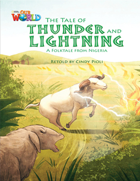 Our World Readers: The Tale of Thunder and Lightning: American English book cover
