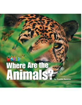Our World Readers: Where Are the Animals?: British English book cover
