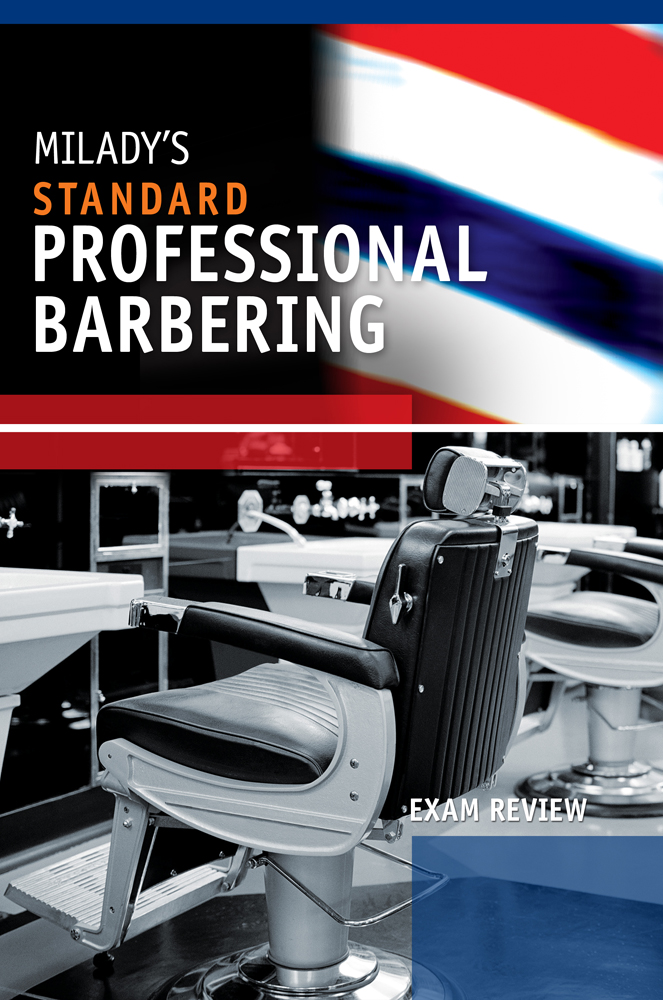 Exam Review for Milady's Standard Professional Barbering 9781435497122 Cengage
